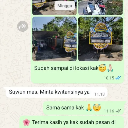 Pengiriman Papan Bunga Duka Coblong