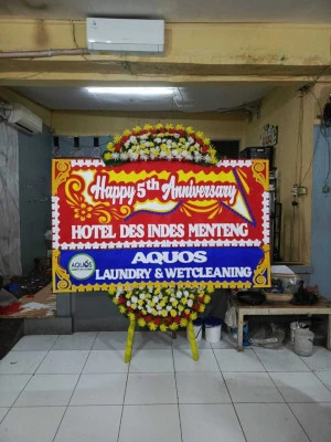 Papan Bunga di Coblong