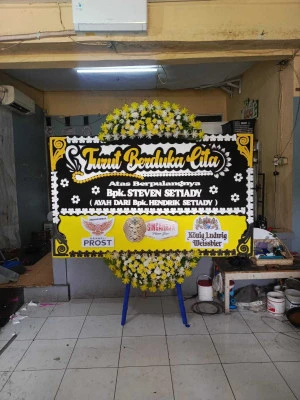 Papan Bunga di Coblong