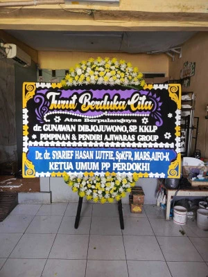 Papan Bunga di Coblong